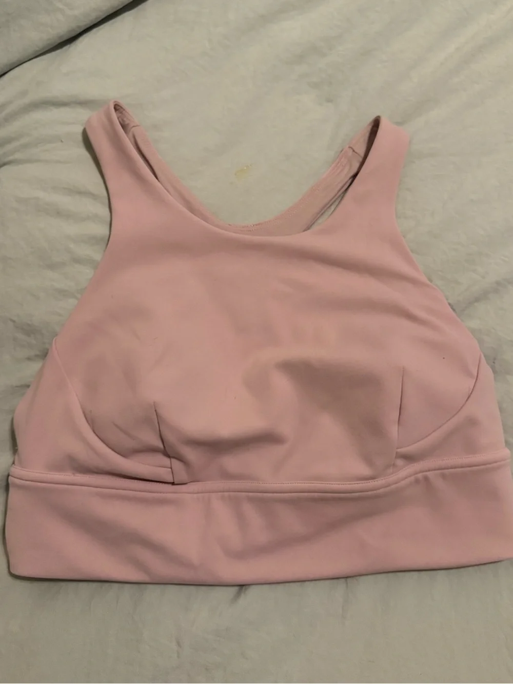 lululemon athletica Light Pink High-Neck Sports Bra